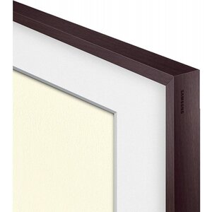 Samsung Lijst voor 85"  The Frame TV | Modern Walnoothout