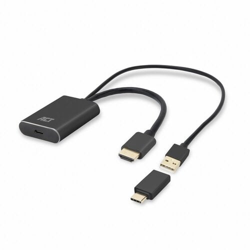 ACT AC7537 | HDMI naar USB Type C female adapter | 4K 60Hz