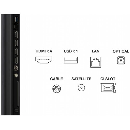 TCL 55C61K | 55" 4K Ultra HD QD-Mini LED Smart TV | Google TV | Dolby Vision IQ | 144Hz (2025)