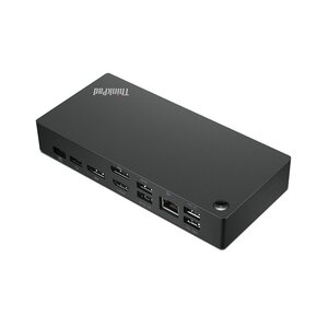 Lenovo Docking Station | USB-C | Zwart