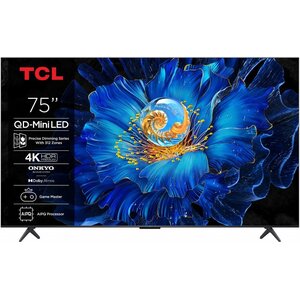 TCL 75C61KS | 75" 4K Ultra HD QD-MiniLED | Google TV | Dolby Vision | HDMI 2.1 | Smart TV
