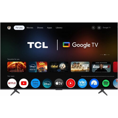 TCL 85T8C | 85" 4K Ultra HD QD-MiniLED | 144Hz | Google TV | Dolby Vision | HDMI 2.1 | Smart TV