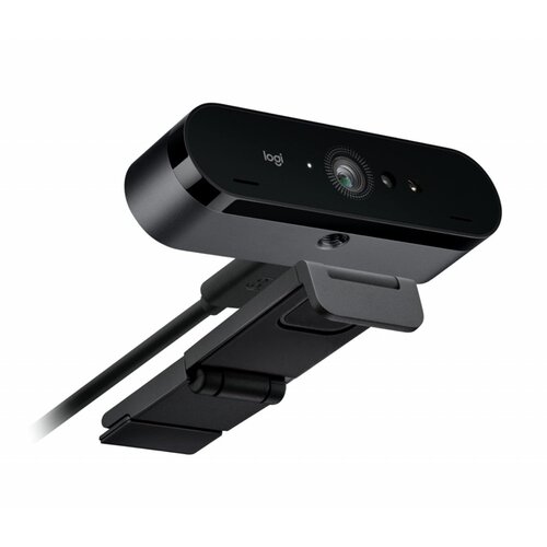 Logitech BRIO | 4K Ultra HD Webcam (13 MP) | HDR | 30 fps 4K / 60 fps Full HD | Windows Hello | USB-C