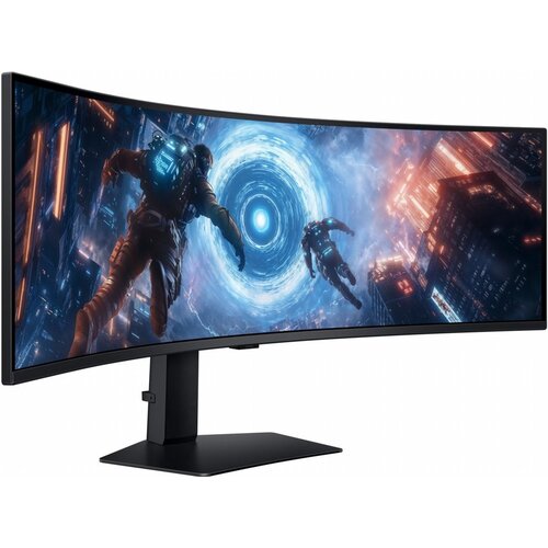 Samsung Odyssey G9 G91F 49" | 5120x1440 VA | 144Hz | 1ms | Curved UltraWide Gaming Monitor | Zwart