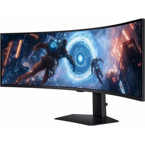 Samsung Odyssey G9 G91F 49" | 5120x1440 VA | 144Hz | 1ms | Curved UltraWide Gaming Monitor | Zwart
