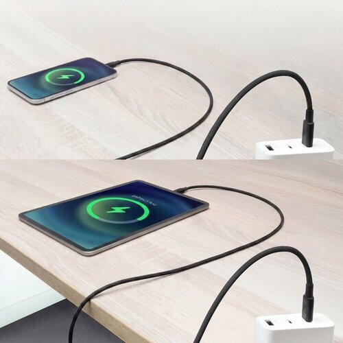ACT AC3087 | USB 2.0 Kabel | USB-C naar USB-C | 240W | 480Mbps | Zwart | 2 Meter