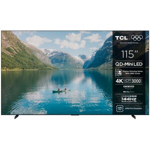 TCL 115C7K | 115" 4K Ultra HD QD-MiniLED | 120Hz | Google TV | HDMI 2.1 | Dolby Vision IQ | Smart TV