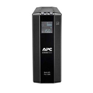 APC Back-UPS Pro BR1300MI | UPS Noodstroomvoeding | 1300VA / 780W | 8x IEC C13 | AVR | LCD Display APC Back-UPS Pro BR1300MI | UPS Noodstroomvoeding | 1300VA / 780W | 8x IEC C13 | AVR | LCD Display
