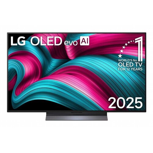LG OLED48C54LA | 48'' OLED evo C5 Smart TV | 4K Ultra HD | 144Hz | WiFi | webOS 25 | Zwart