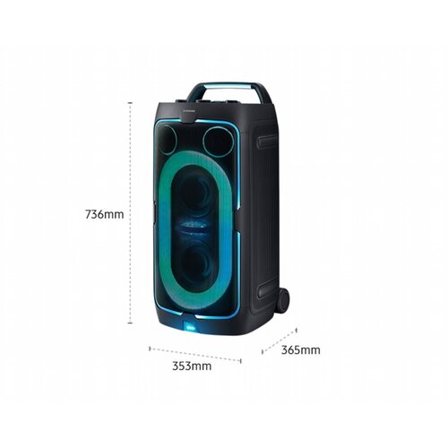 Samsung Sound Tower MX ST50F/XN | Bluetooth Party Speaker | 240W | Tot 18 Uur Accuduur | IPX4 Spatwaterbestendig | Karaoke & Party Lights+ Samsung Sound Tower MX ST50F/XN | Bluetooth Party Speaker | 240W | Tot 18 Uur Accuduur | IPX4 Spatwaterbestendig | Karaoke & Party Lights+
