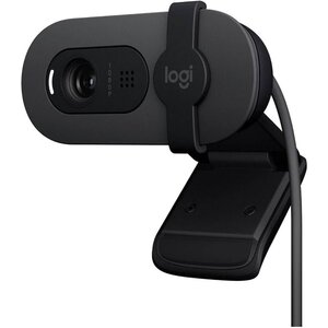 Logitech Brio 100 Full HD Webcam | 1080p | Ingebouwde Microfoon | Privacy Shutter | USB-A | Grafiet Logitech Brio 100 Full HD Webcam | 1080p | Ingebouwde Microfoon | Privacy Shutter | USB-A | Grafiet