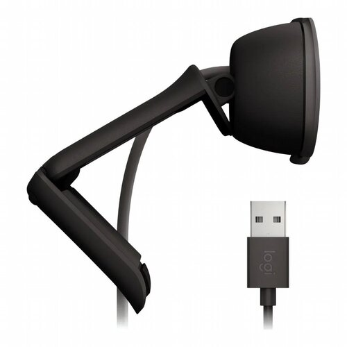 Logitech Brio 100 Full HD Webcam | 1080p | Ingebouwde Microfoon | Privacy Shutter | USB-A | Grafiet