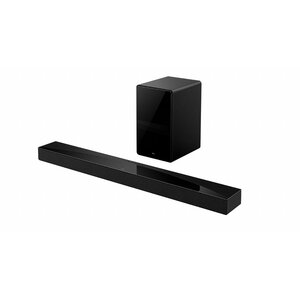 TCL Q75H | 5.1.2 Soundbar | Dolby Atmos & DTS:X | 620W | Draadloze Subwoofer | Titanium TCL Q75H | 5.1.2 Soundbar | Dolby Atmos & DTS:X | 620W | Draadloze Subwoofer | Titanium