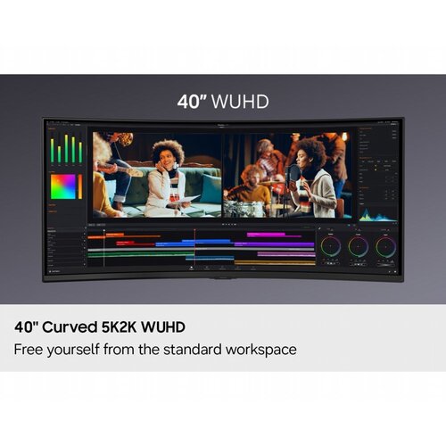 Samsung ViewFinity S8 S85TH | 40" 5K2K | 144Hz | Thunderbolt 5 | Curved Ultrawide Monitor | Zwart Samsung ViewFinity S8 S85TH | 40" 5K2K | 144Hz | Thunderbolt 5 | Curved Ultrawide Monitor | Zwart