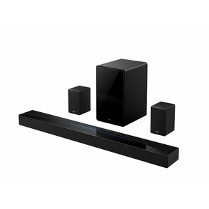 TCL Q85H Pro | 7.1.4 Soundbar | Dolby Atmos & DTS:X | 860W | Draadloze Subwoofer | Titanium TCL Q85H Pro | 7.1.4 Soundbar | Dolby Atmos & DTS:X | 860W | Draadloze Subwoofer | Titanium