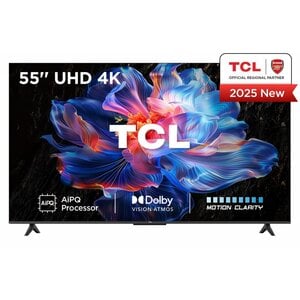 TCL 55V6C | 55" 4K Ultra HD DLED Smart TV | Google TV | Dolby Vision | 60Hz (2025) TCL 55V6C | 55" 4K Ultra HD DLED Smart TV | Google TV | Dolby Vision | 60Hz (2025)