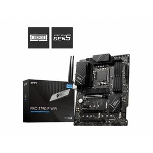 MSI PRO Z790-P WIFI | Socket LGA 1700 | Intel Z790 | 4xDDR5 | ATX | Moederbord MSI PRO Z790-P WIFI | Socket LGA 1700 | Intel Z790 | 4xDDR5 | ATX | Moederbord