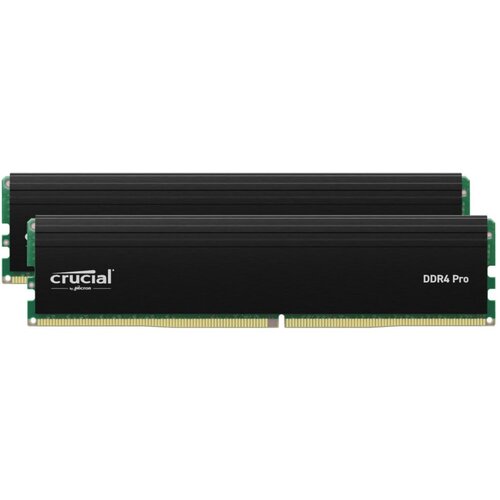 Crucial Pro | 32GB 2x16GB DDR4 | 3200MHz | DIMM | CL22 | Geheugenmodules | RAM Crucial Pro | 32GB 2x16GB DDR4 | 3200MHz | DIMM | CL22 | Geheugenmodules | RAM