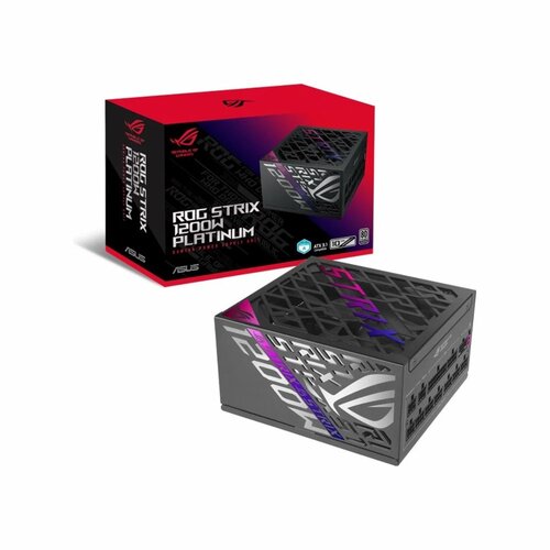 Asus ASUS ROG Strix 1200W ATX Voeding | 80 PLUS Platinum | ATX 3.1 | PCIe 5.1 | Volledig Modulair Asus ASUS ROG Strix 1200W ATX Voeding | 80 PLUS Platinum | ATX 3.1 | PCIe 5.1 | Volledig Modulair