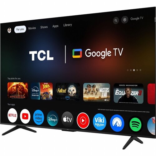 TCL 65T69C | 65" 4K Ultra HD QLED Smart TV | 60Hz | Google TV + Wifi | Dolby Vision | HDMI 2.1 (2025) TCL 65T69C | 65" 4K Ultra HD QLED Smart TV | 60Hz | Google TV + Wifi | Dolby Vision | HDMI 2.1 (2025)