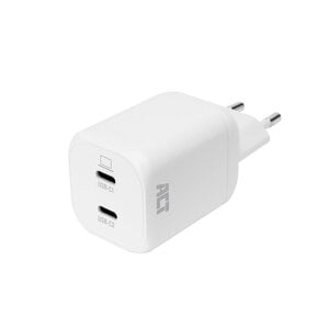 ACT AC2175 | 100W USB-C-lader | 2× USB-C | Power Delivery 3.2 | PPS & AVS | GaNFast ACT AC2175 | 100W USB-C-lader | 2× USB-C | Power Delivery 3.2 | PPS & AVS | GaNFast