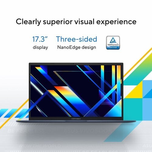 Asus ASUS Vivobook 17 X1704VA | 17.3'' Full HD IPS | Intel Core 5 120U | 16GB RAM | 512B SSD | W11 Home | Quiet Blue Asus ASUS Vivobook 17 X1704VA | 17.3'' Full HD IPS | Intel Core 5 120U | 16GB RAM | 512B SSD | W11 Home | Quiet Blue