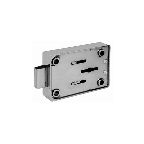 Dubbelbaard sleutelslot L&F met 2 sleutels