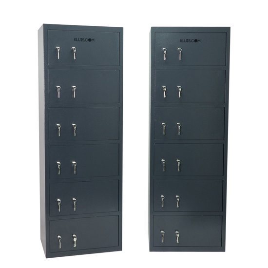 1678 laptop-unit met 6 laptopkluizen