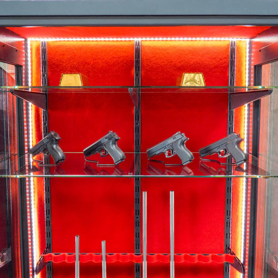 1843 Glass-case PantzerGlass with three side glazed