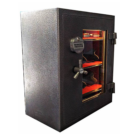 1732 Gun Safe for Handguns with bullet-proof window