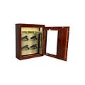 2154 Glass-case Pantzerglass  with two big internal safes - Copy
