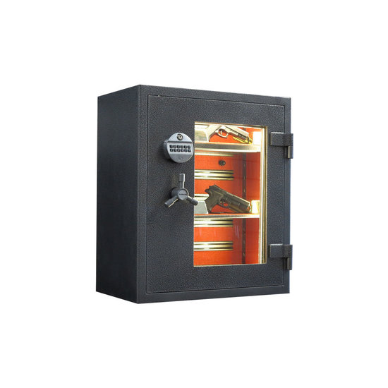 1732 Gun Safe for Handguns with bullet-proof window