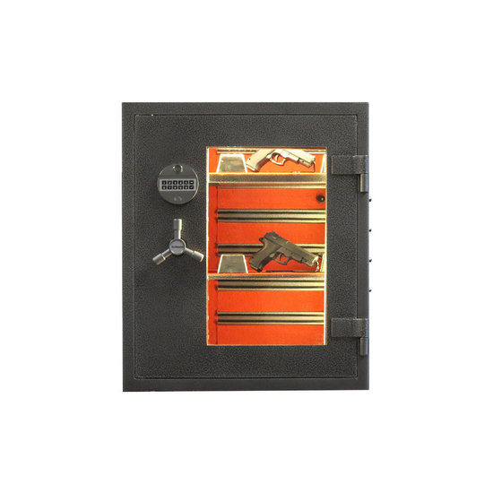 1732 Gun Safe for Handguns with bullet-proof window