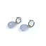 GSE Oorstekers met chalcedoon hangers