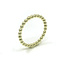 Geel gouden 2.5mm pareldraad ring