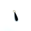 GSE hanger met onyx druppel, 7x23mm