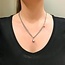 GSE collier met edelsteen hanger GSE basis collier Cultive parel