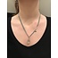 GSE collier met edelsteen hanger GSE basis collier Prehniet