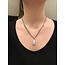 GSE collier met Chalcedoon hanger