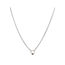Oogjes collier zwart zilver en goud, 41cm