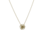 Collier bloem (3-5 klein) geel goud, 45cm 1,3mm anker