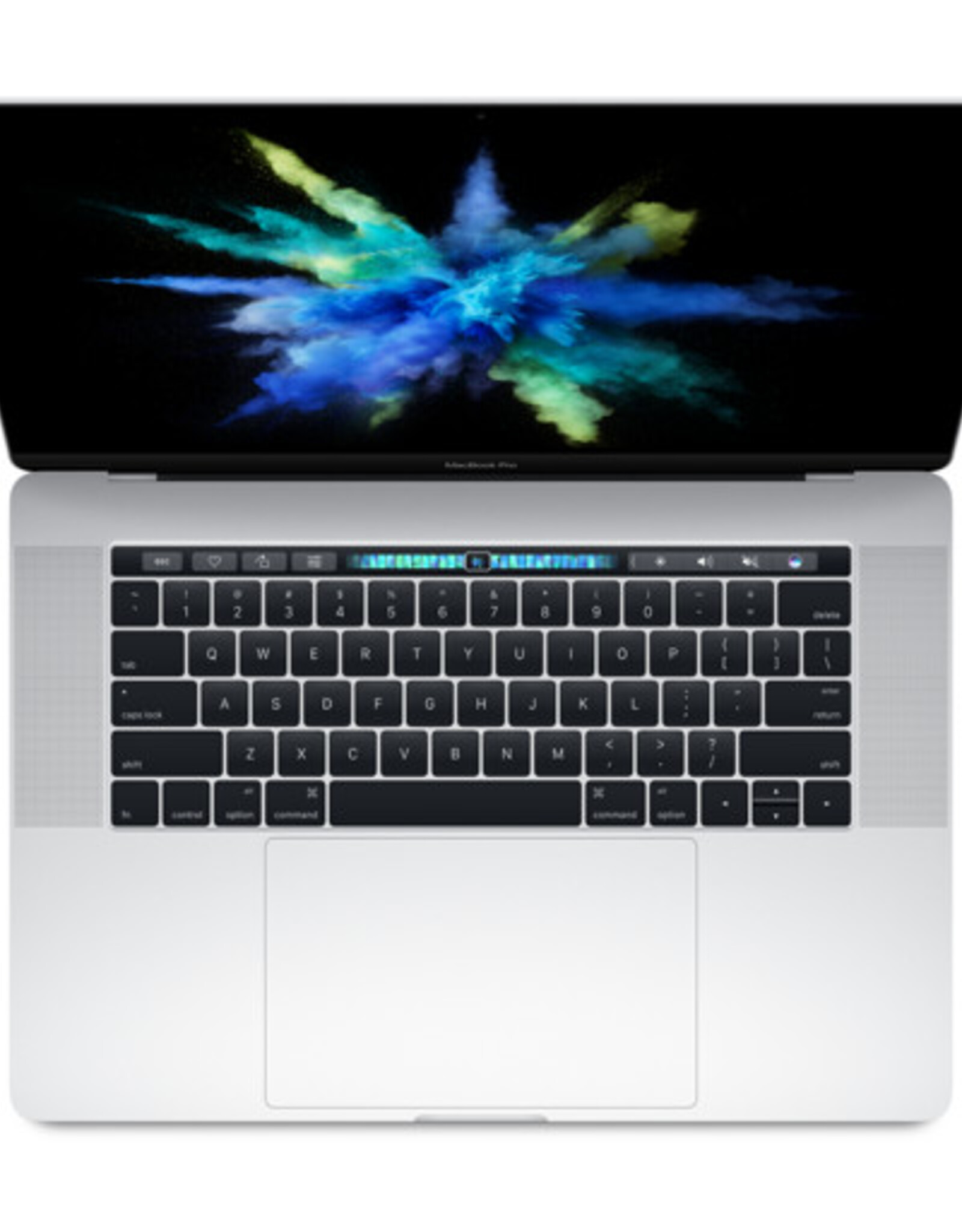 Apple MacBook Pro 15-inch with Touch Bar: 2.6GHz quad-core i7, 256GB - Silver