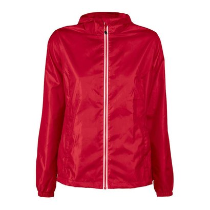 Windbreaker voor dames in rood