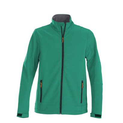 Softshell jacket heren frisgroen