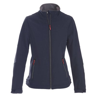 Geocaching Softshell jacket dames marine