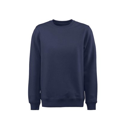 Sweater ronde hals heren marine