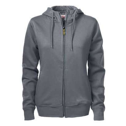 Geocaching Hooded jacket dames staalgrijs
