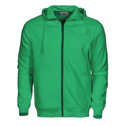 Hooded jacket heren frisgroen