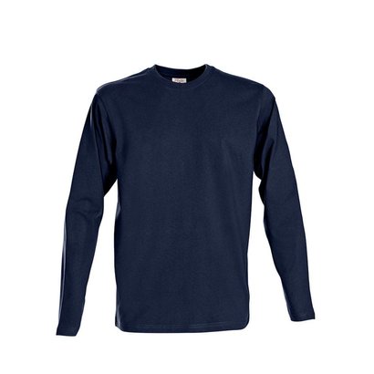 t-shirt heren longsleeves marine
