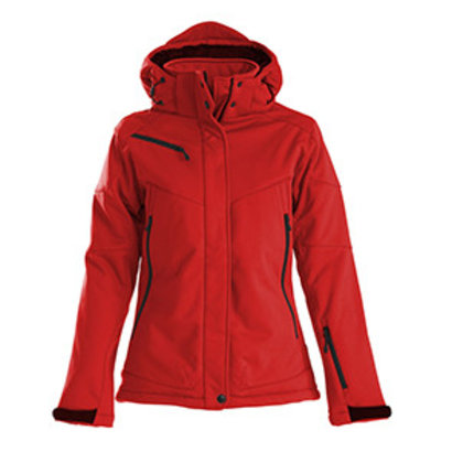 softshell skeleton dames rood